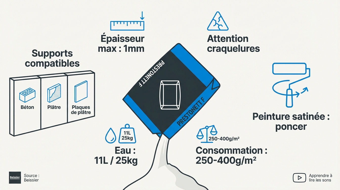 Infographie technique Prestonett F